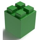 Half Block 2x2, Color: Green