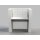 Everblock Schreibtisch mit Sichtschutz, ca. 122 x 61 x 125 cm (BxTxH)