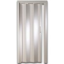 Folding sliding door incl. Wall lintel, color: white