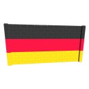 Raumteiler in Deutschlandfarben Schwarz Rot Gelb...