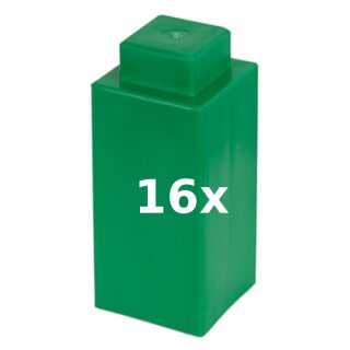 Starter-Set 10: 16 single lug blocks