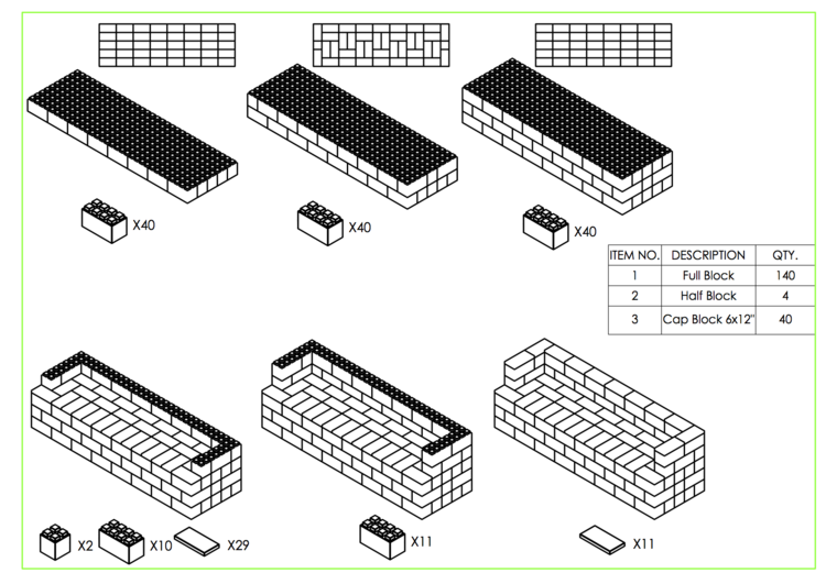 244 cm Sofa - Schritt-für-Schritt Instruktionen