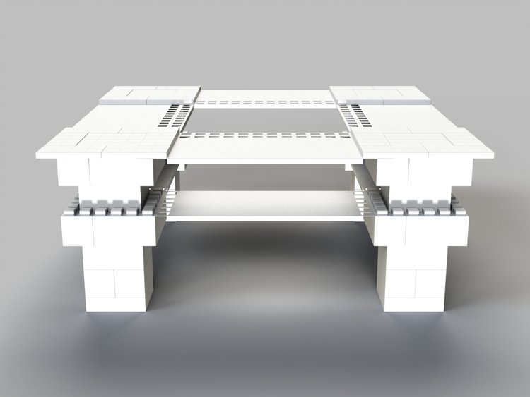 Aufwändige Catering-Station - Vorderansicht