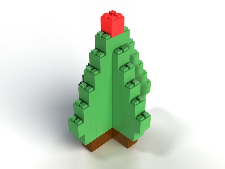 Mittlerer Weihnachtsbaum