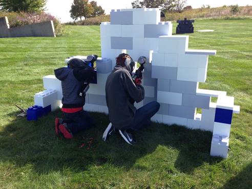 Erstellen Sie Ihre Paintball-Arena nach Bedarf